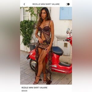 Outcast - Rezille Mini Skirt Valarie